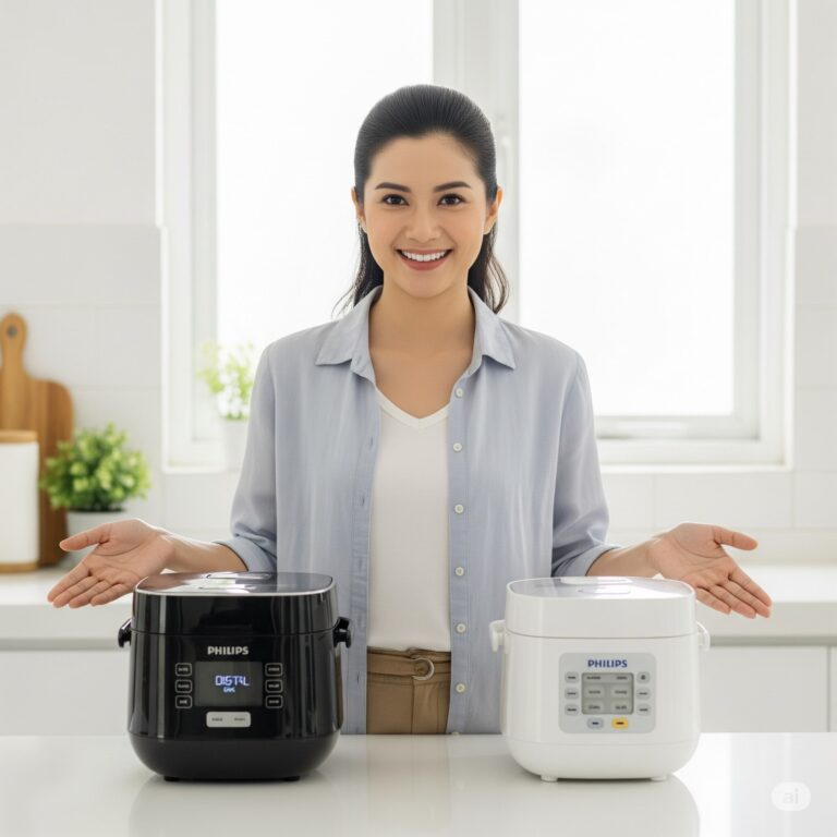 Panduan Lengkap Memilih Mejikom Philips di 2025: Digital vs Analog, Mana yang Tepat untuk Anda?